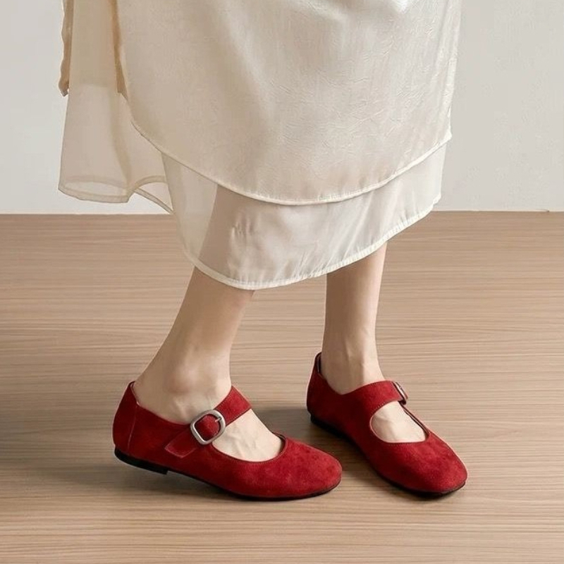 Vintage Women Fashion - Vintage Style Mary Jane Shoes for