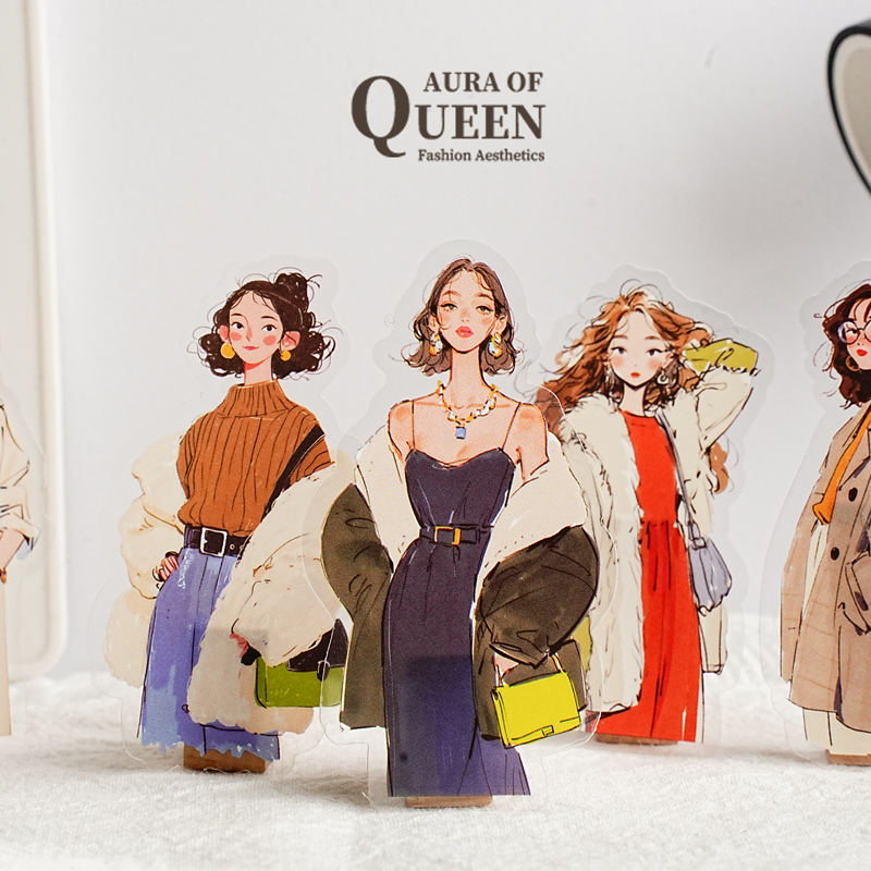 JIAMEI 20pcs Dressing Aestheti - Vintage Fashion Magazine review and price