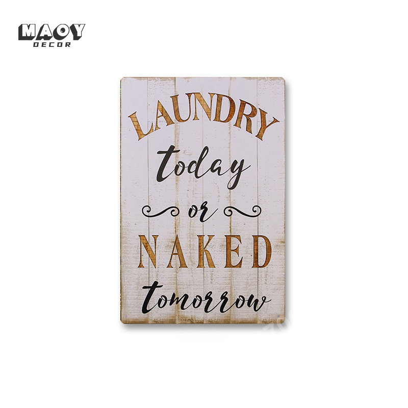 Slogan Metal Tin Sign Laundry  - Vintage Fashion Wall Art review and price