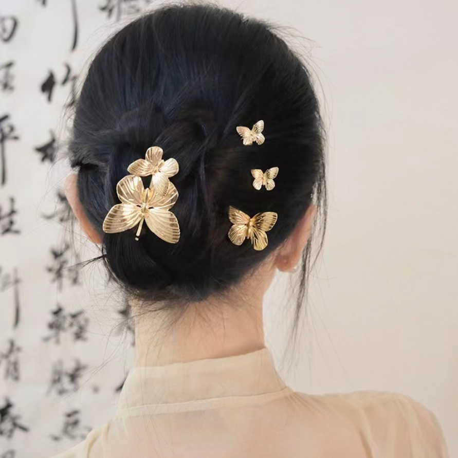 Vintage Butterfly Metal Hairpi - Vintage Fashion In Chinese review and price