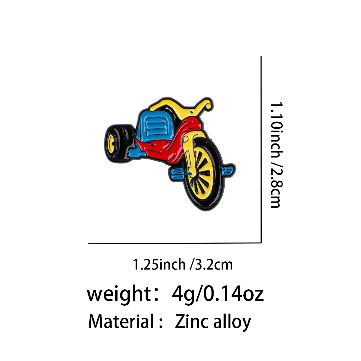 Retro Bicycle Enamel Pin Vinta - Vintage Fashion Aesthetic review and price