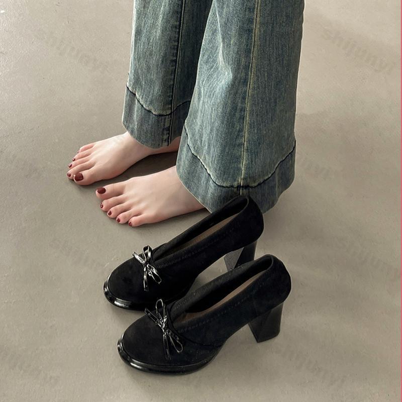 Women's High Heels 2025 Spring - Vintage Fashion Aesthetic review and price