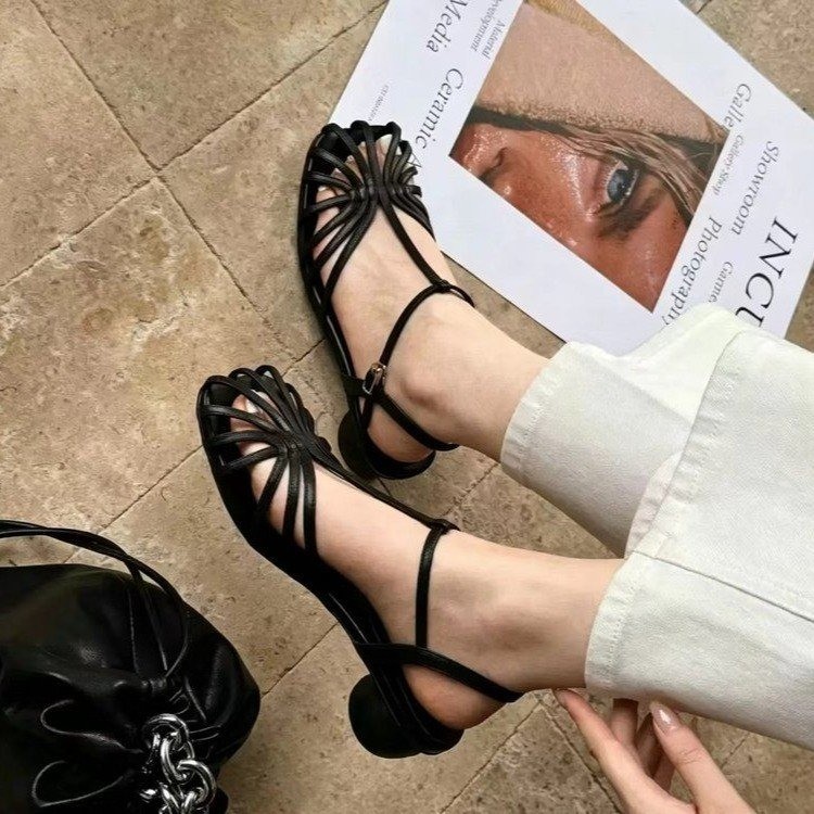 French-style Vintage Woven Toe - Vintage Women Fashion review and price