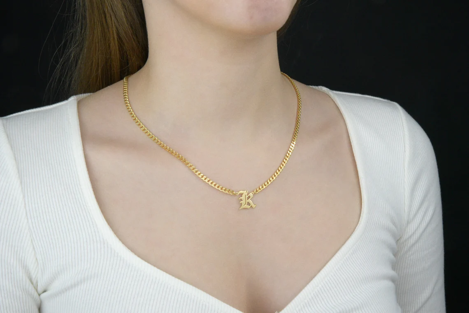 Vintage Initial Letter Necklac - Vintage Fashion Names review and price