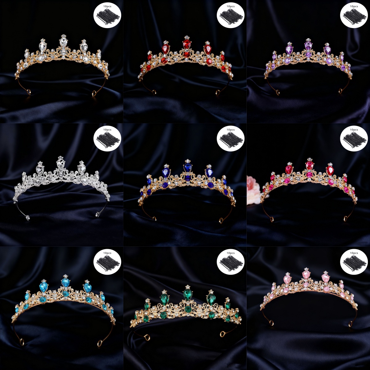 Bridal Tiara Vintage Scroll Rh - Vintage Women Fashion review and price