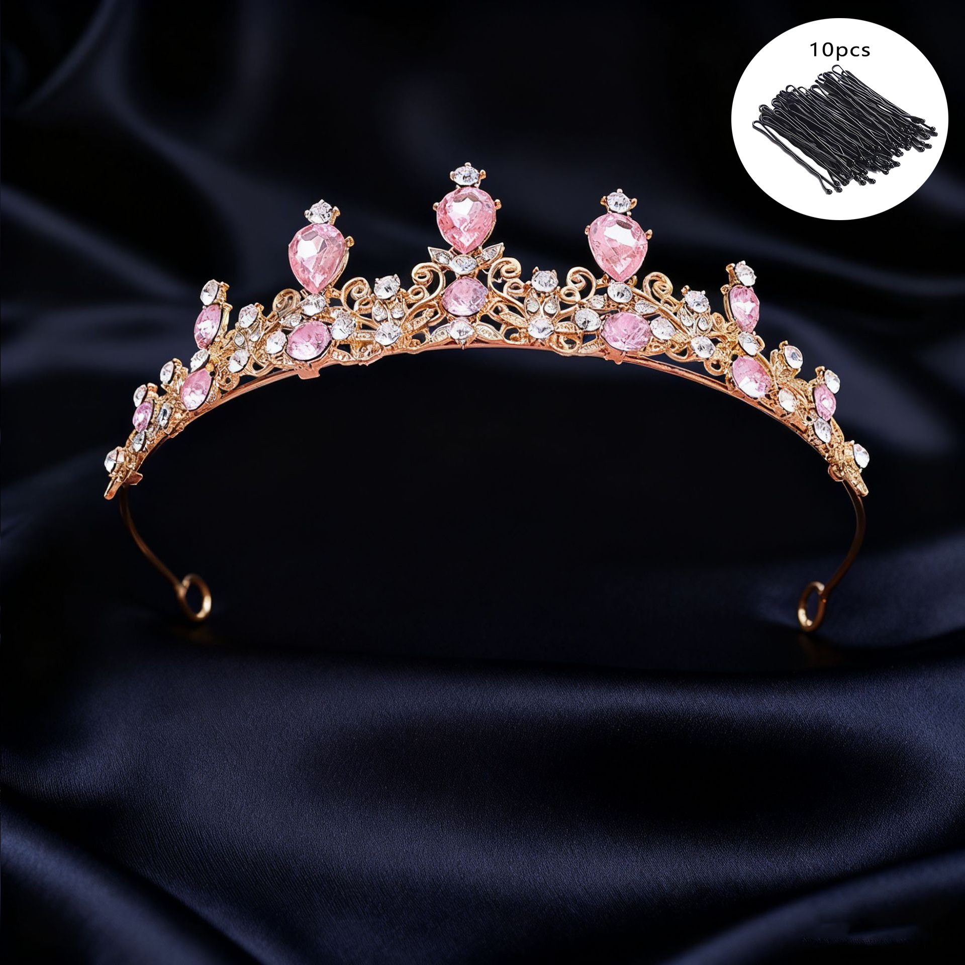Bridal Tiara Vintage Scroll Rh - Vintage Women Fashion review and price