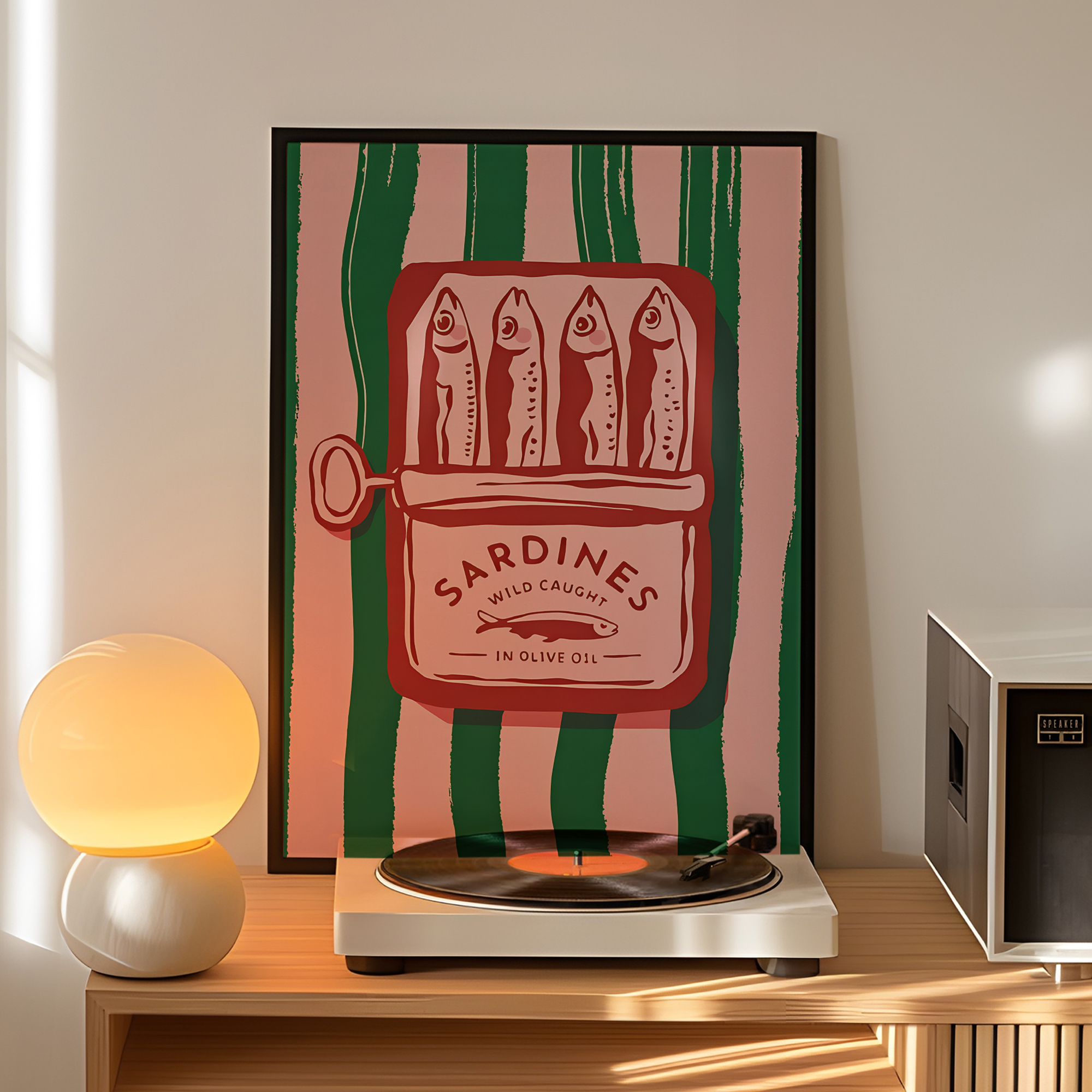 Vintage Cartoon Olive Oil Sard - Vintage Fashion Wall Art review and price
