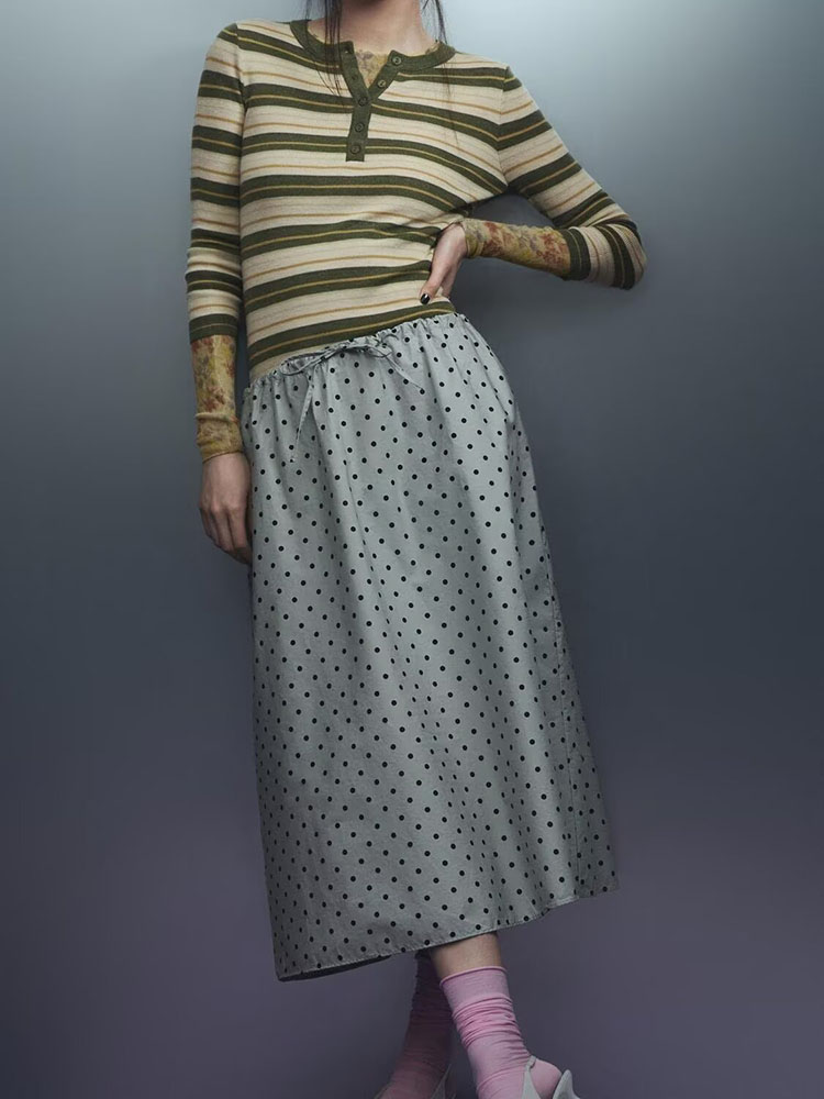 New Summer Women's Midi Skirt  - Vintage Fashion In Chinese review and price