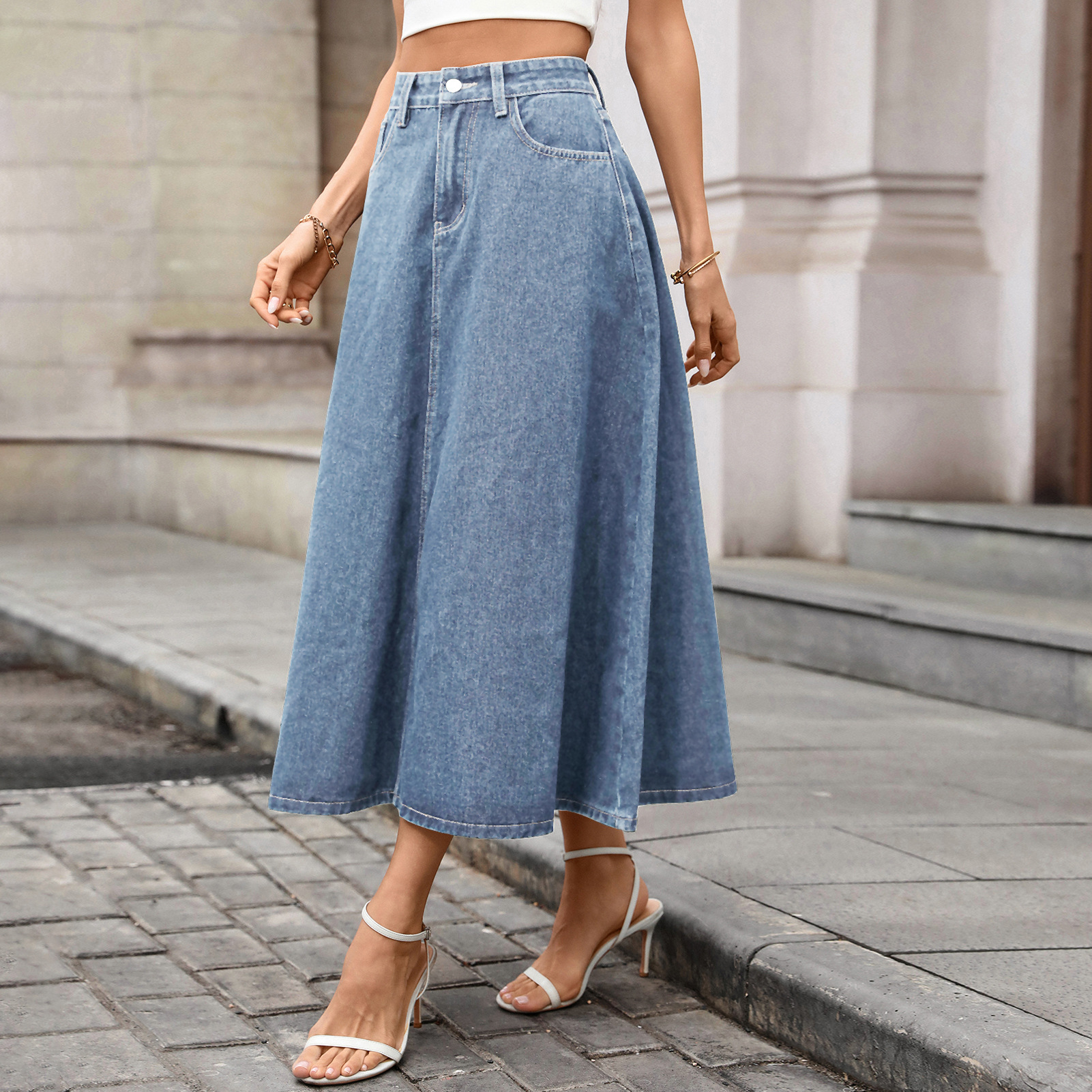 Chic Spring/summer Vintage Den - Vintage Fashion Y2K review and price