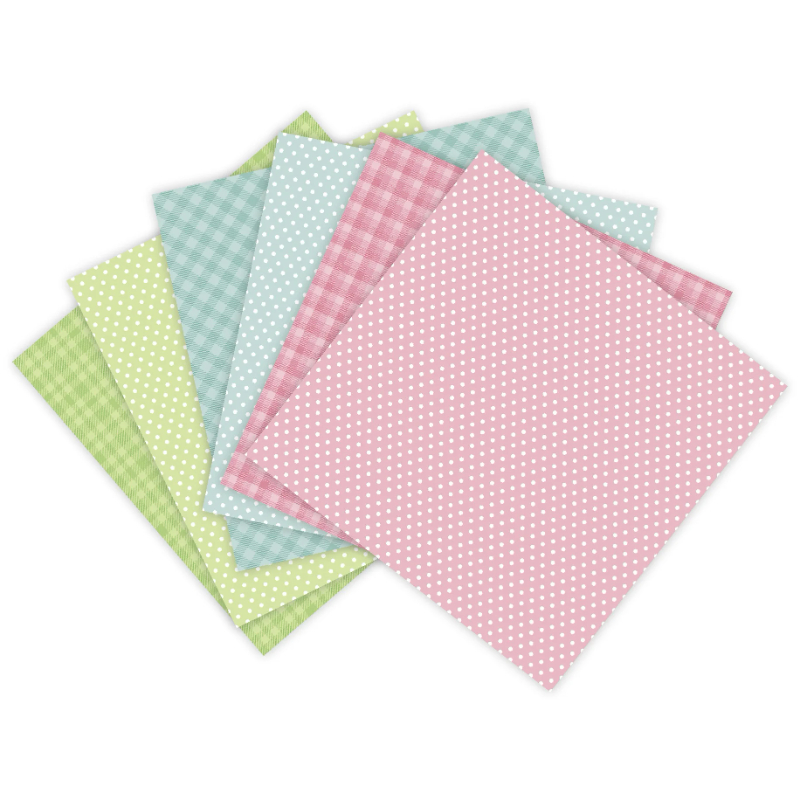 12 Sheets Spring Colors Craft  - Vintage Fashion Magazine review and price