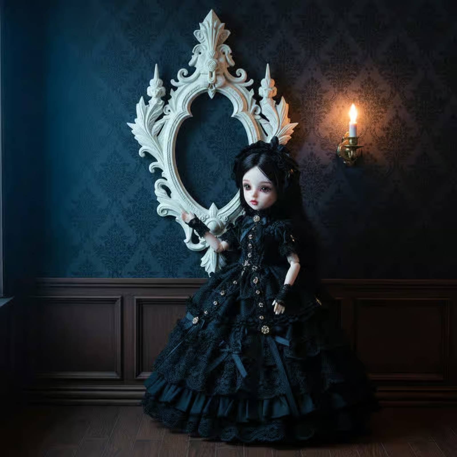 Medieval Picture Frame Scrollw - Vintage Fashion Doll review and price