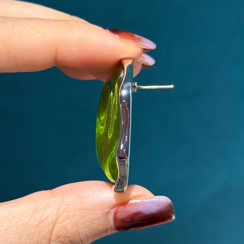Vintage Green Glass Resin Irre - Vintage Fashion Trends 2026 review and price
