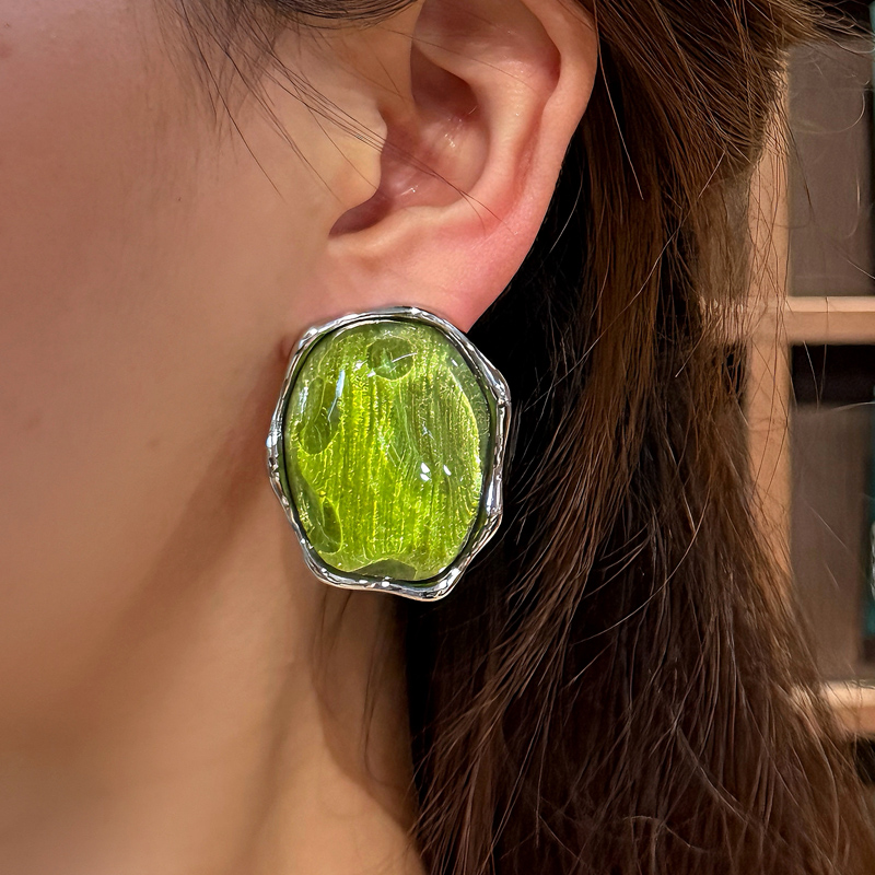 Vintage Green Glass Resin Irre - Vintage Fashion Trends 2026 review and price