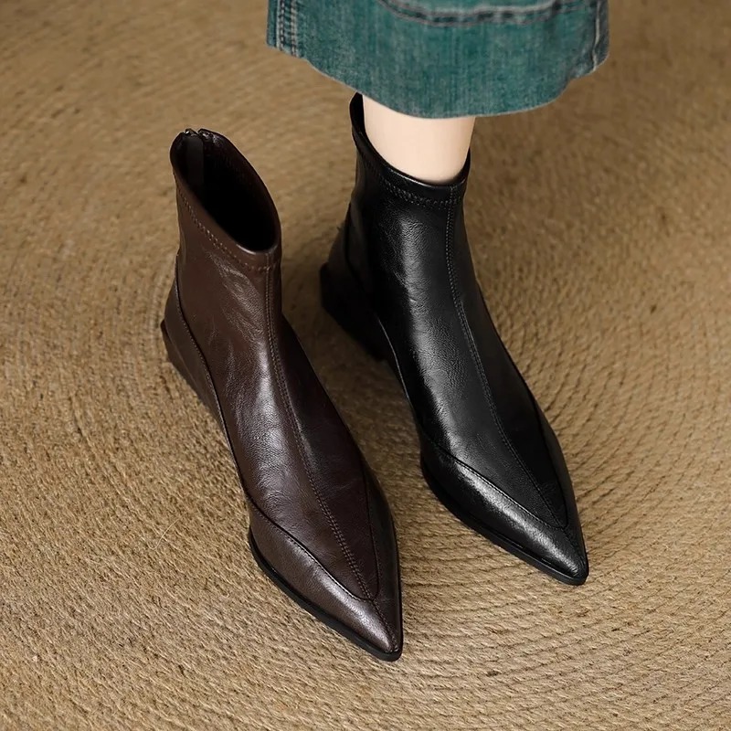 Fashion Vintage Thick Heels Wo - Vintage Fashion Aesthetic review and price