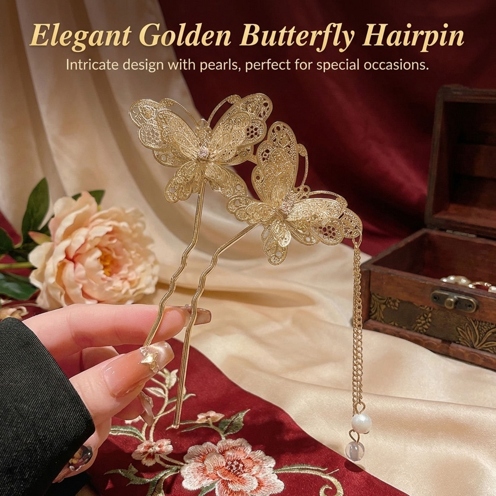 Neo Chinese Double Butterfly T - Vintage Fashion In Chinese review and price