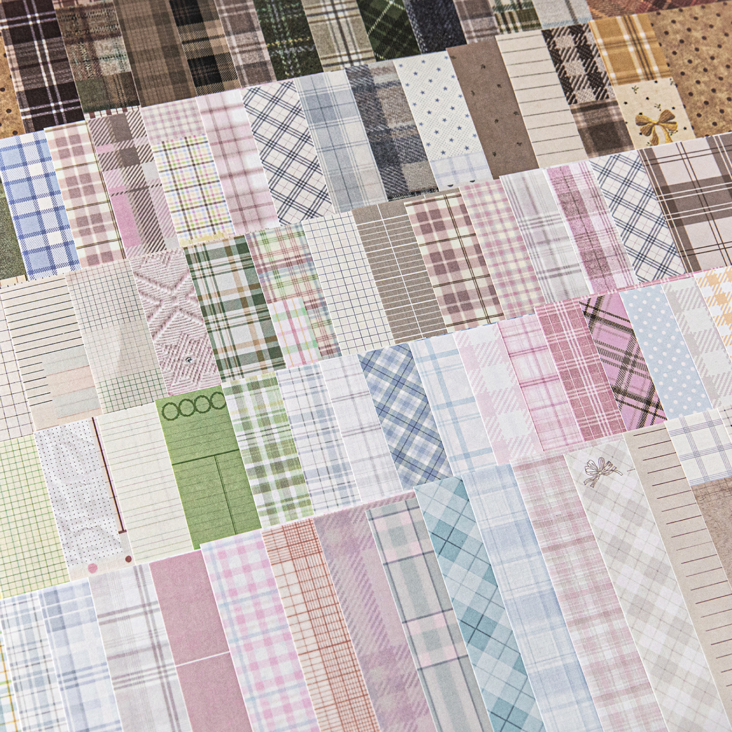50pcs creative plaid Decor Scr - Vintage Fashion Magazine review and price