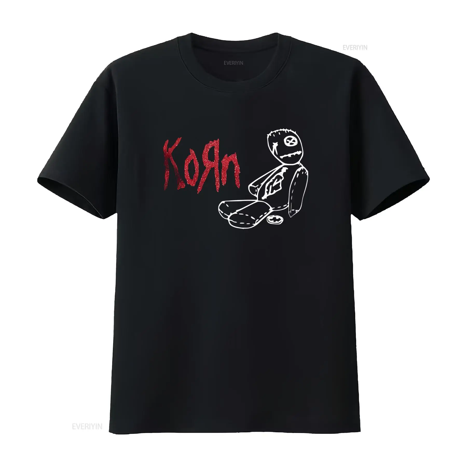Korn Red Glitter Baby T Shirt  - Vintage Fashion Doll review and price