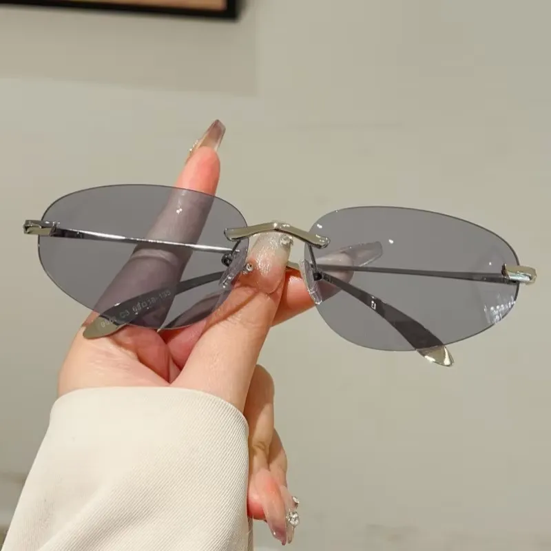 KAMMPT Y2k Rimless Sunglasses  - Vintage Fashion Y2K review and price