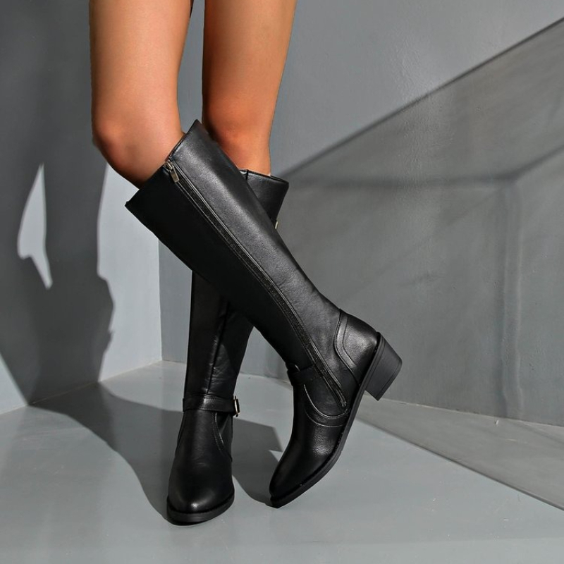 Women Knee High Boots Platform - Vintage Fashion Heels review and price