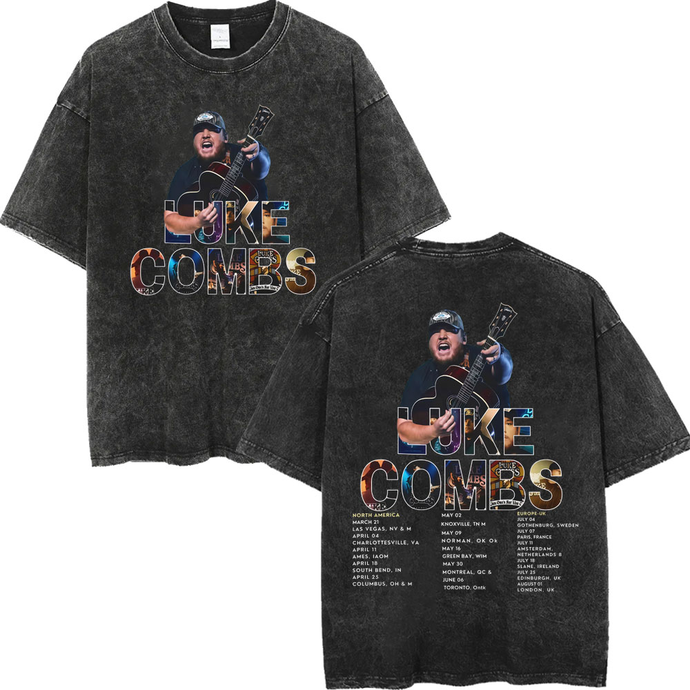 Vintage Washed Luke Combs Tour - Vintage Fashion Trends 2026 review and price
