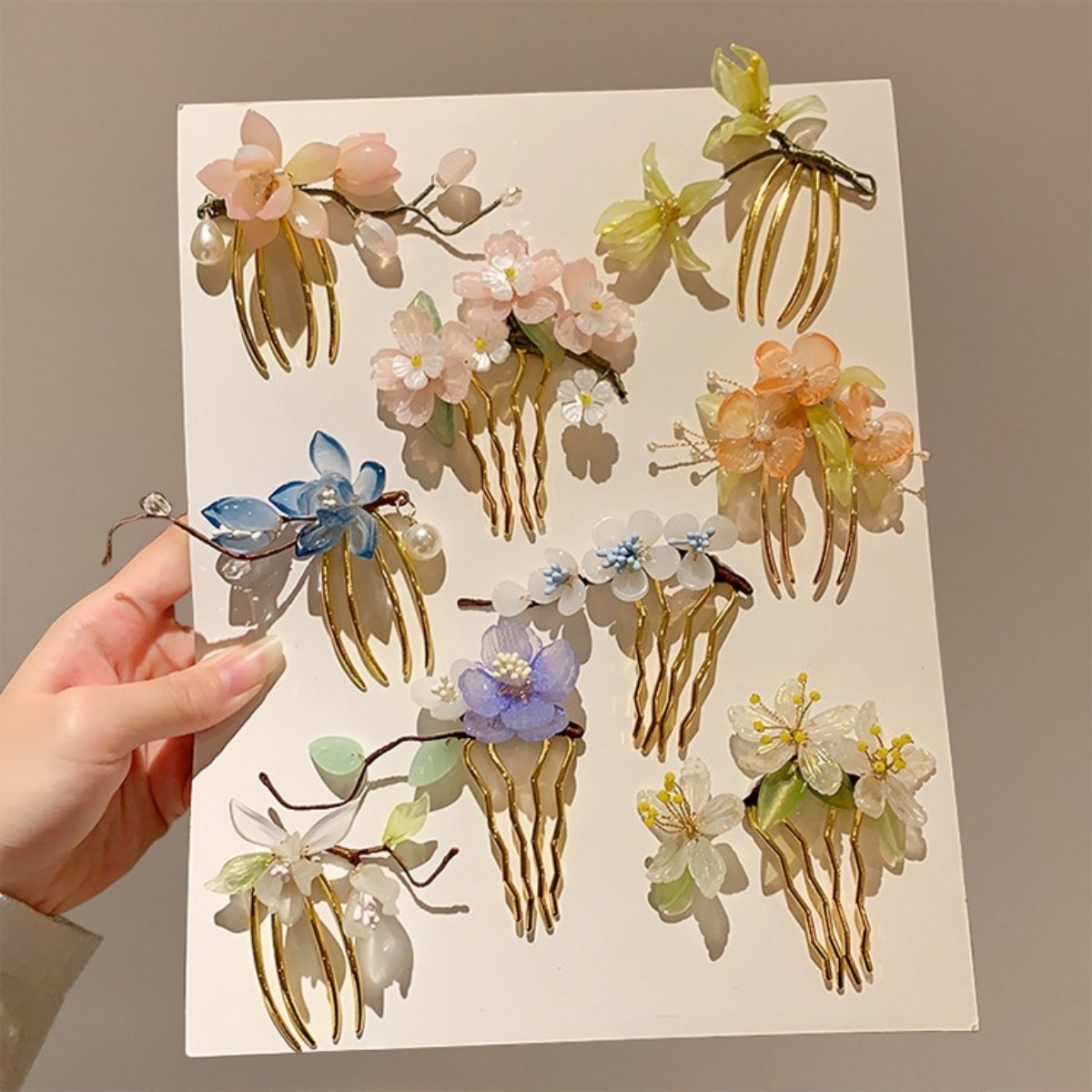 Vintage Flower Hairpin Elegant - Vintage Fashion In Chinese review and price