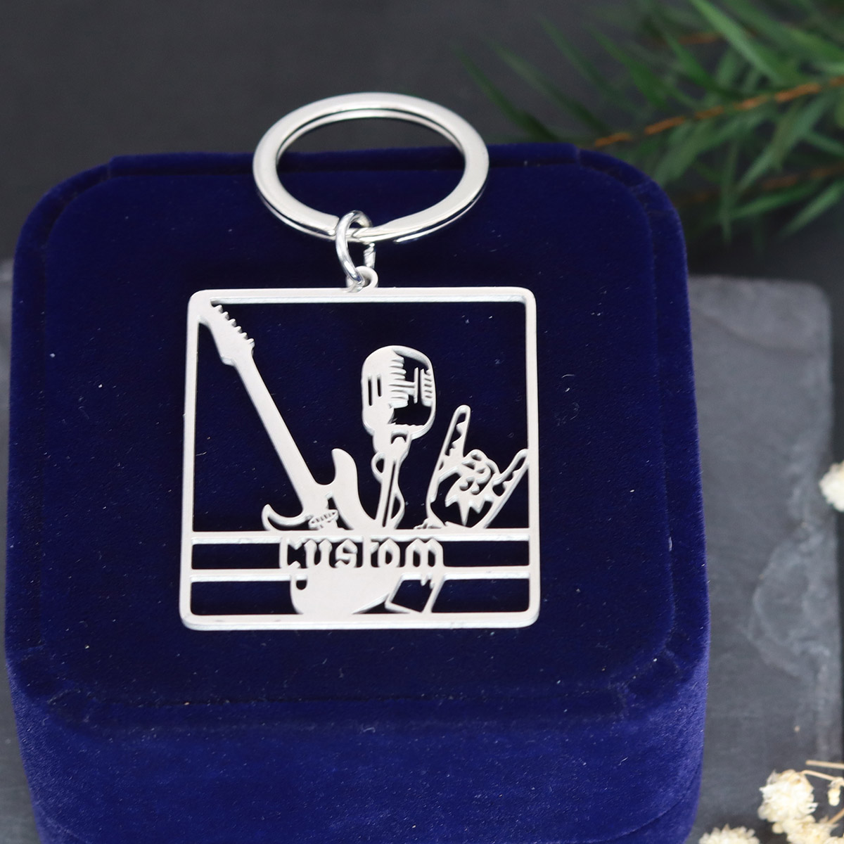 Custom Name Guitar Keychain Pe - Vintage Fashion Names review and price