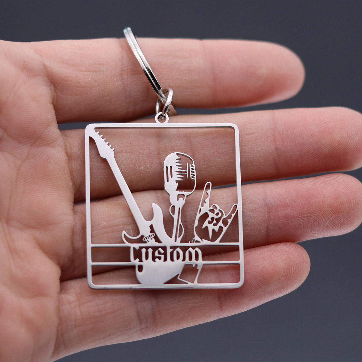 Custom Name Guitar Keychain Pe - Vintage Fashion Names review and price