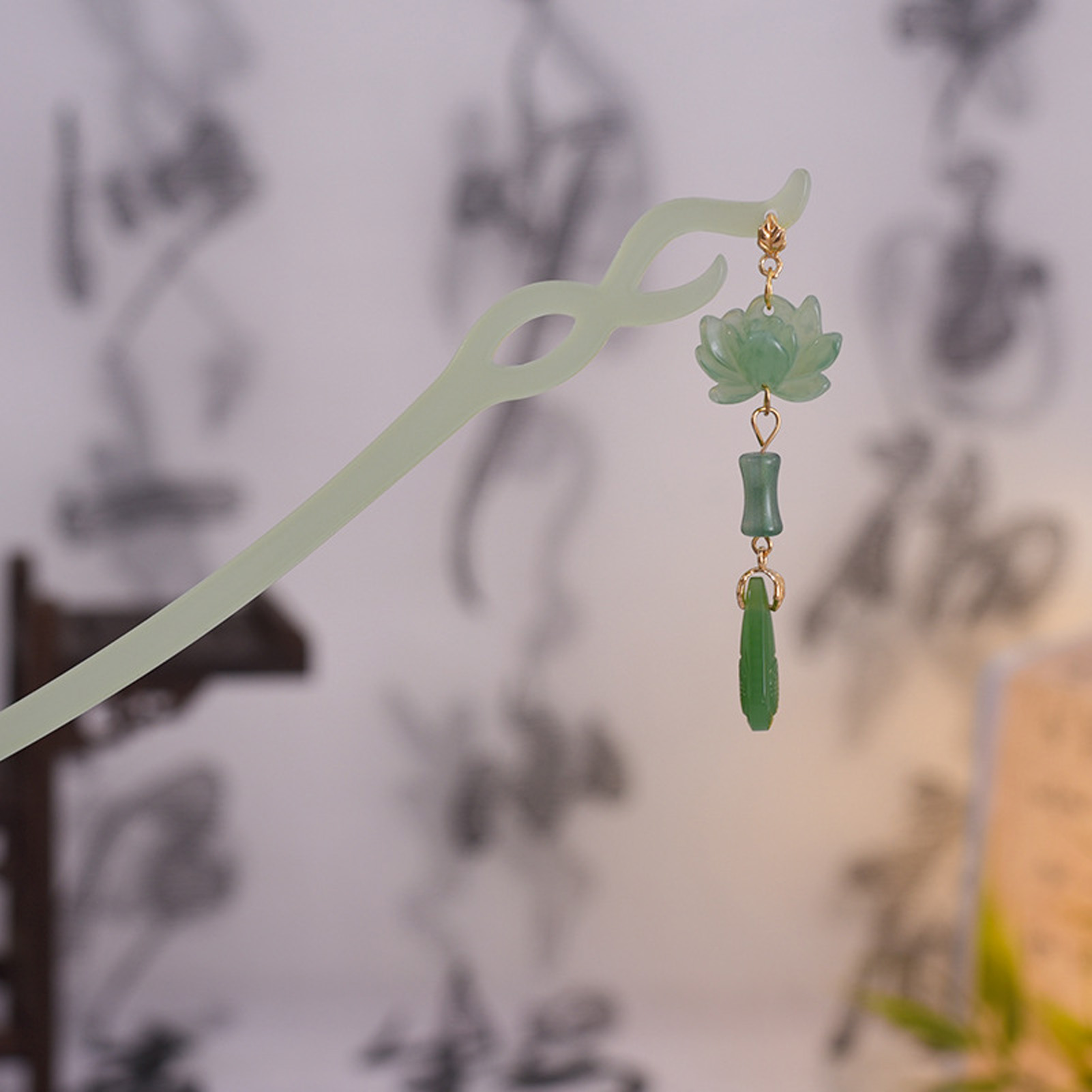 Vintage Wooden Hairpin For Wom - Vintage Fashion In Chinese review and price