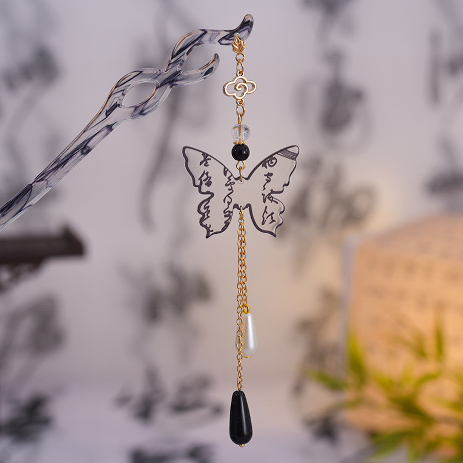 Vintage Wooden Hairpin For Wom - Vintage Fashion In Chinese review and price