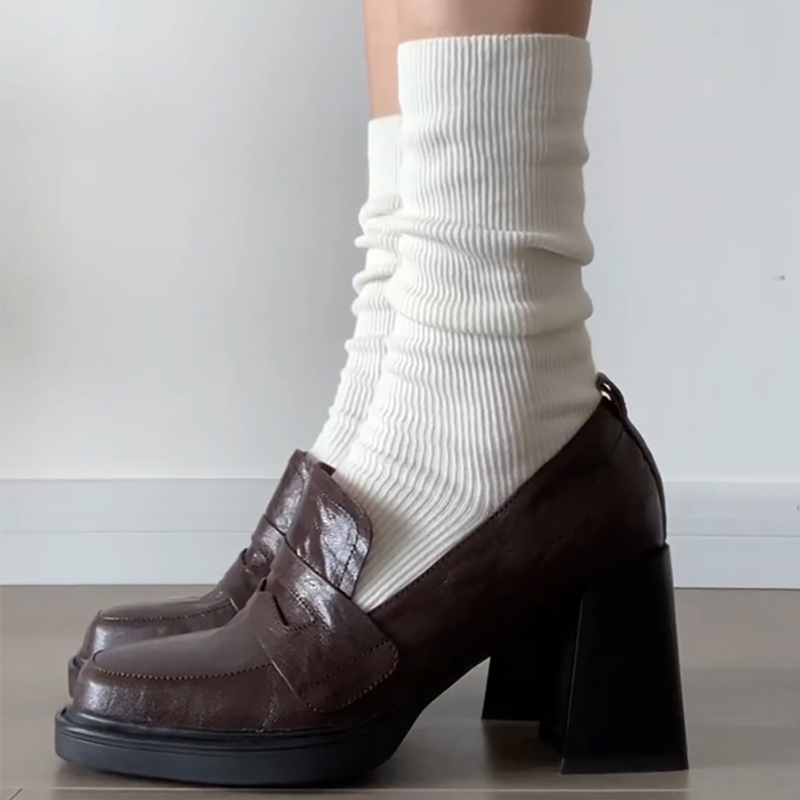 College Style Women Loafer Sho - Vintage Fashion Aesthetic review and price