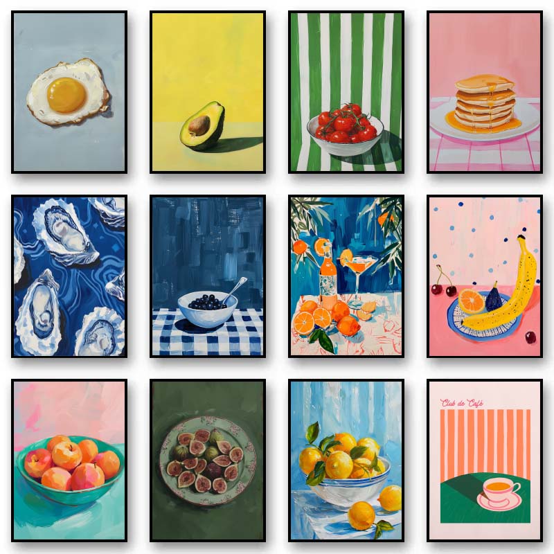 Vintage Dining Fruit Orange Av - Vintage Fashion Wall Art review and price