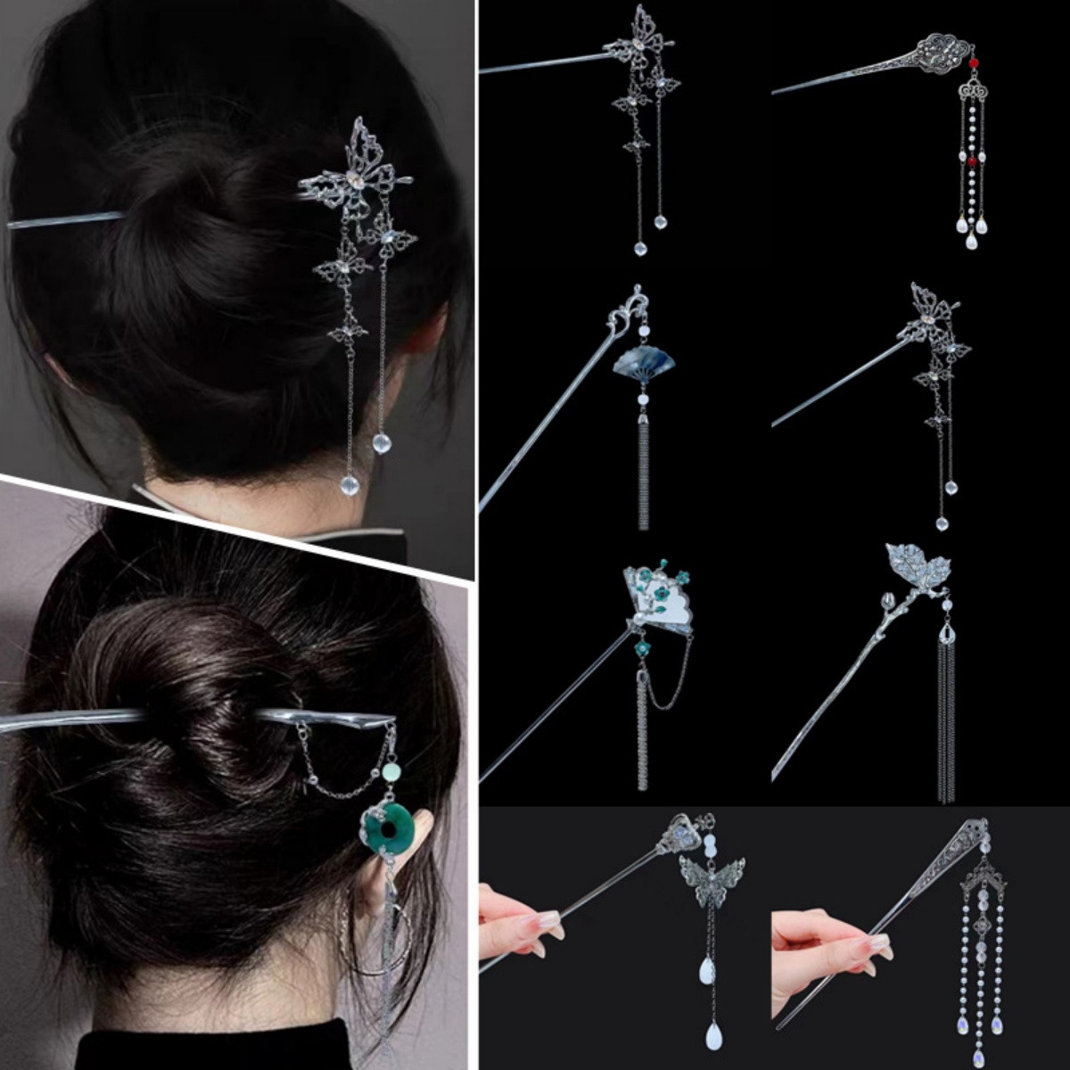 18cm Chinese Style Hairpin Ele - Vintage Fashion In Chinese review and price