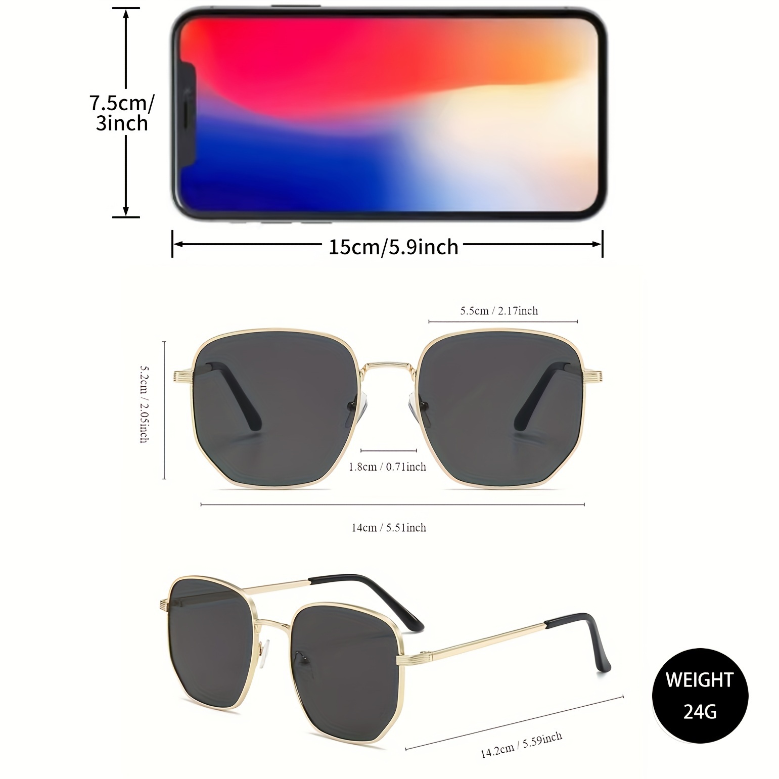 Vintage Y2K Metal Glasses for  - Vintage Fashion Y2K review and price